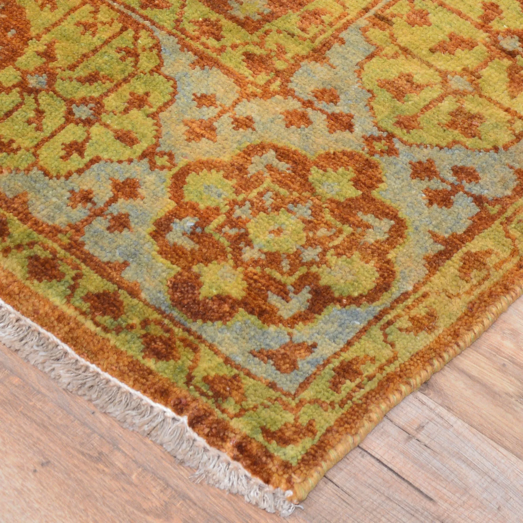 Hand-Knotted Mamluk Egyptian Design Wool Rug (Size 3.8 X 5.7) Cwral-9111