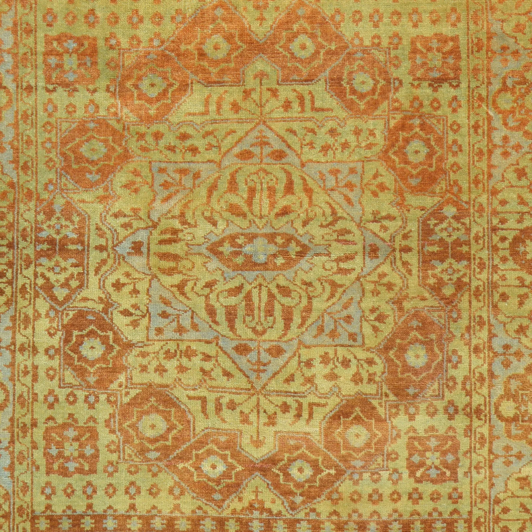 Hand-Knotted Mamluk Egyptian Design Wool Rug (Size 3.8 X 5.7) Cwral-9111