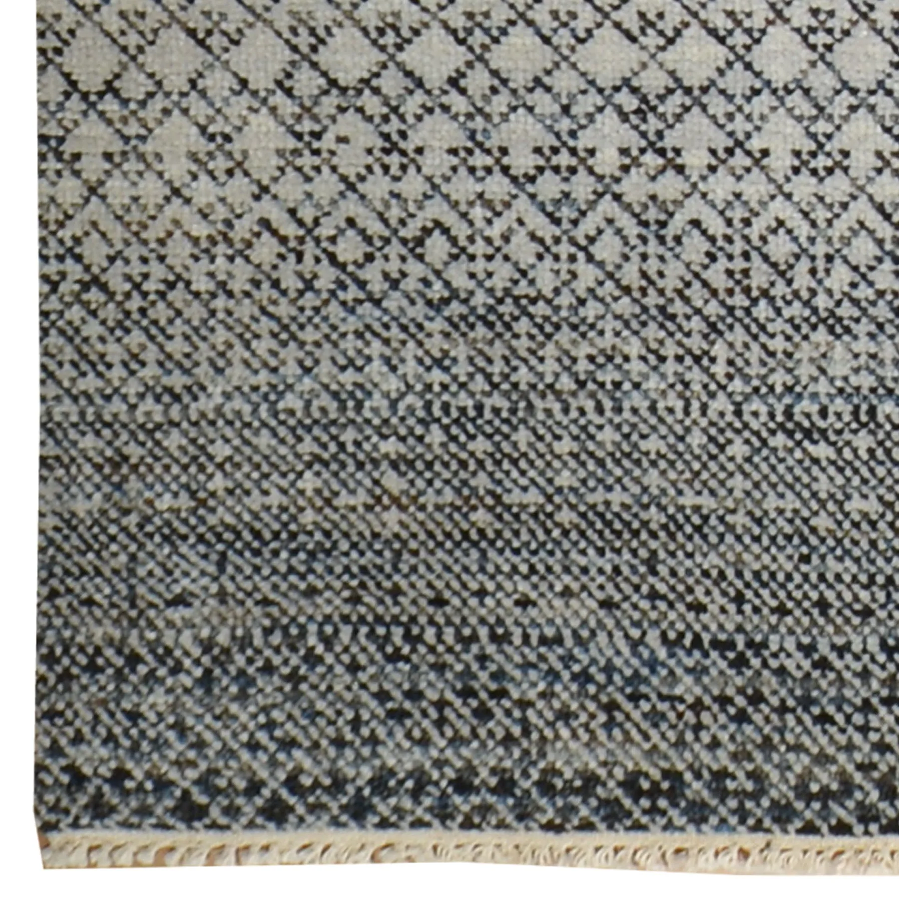 Hand-Knotted Modern Design Handmade Wool Rug (Size 9.3 X 11.8) Cwral-7974