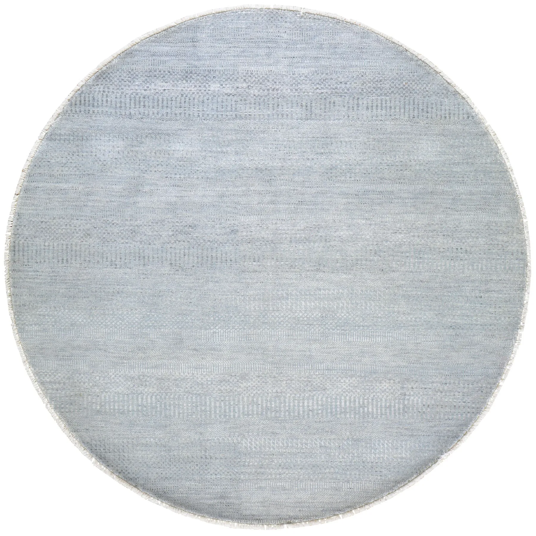 Hand-Knotted Modern Design Round Handmade Round Rug (Size 6.0 X 6.0) Cwral-7509