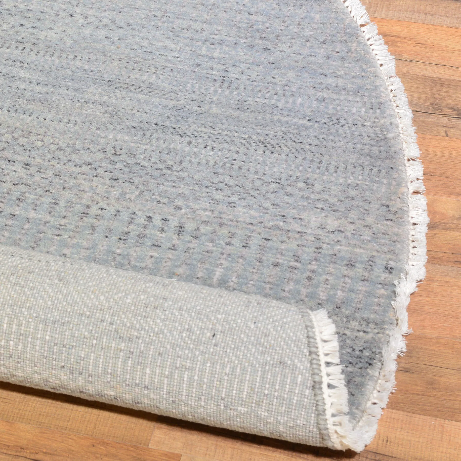 Hand-Knotted Modern Design Round Handmade Round Rug (Size 6.0 X 6.0) Cwral-7509