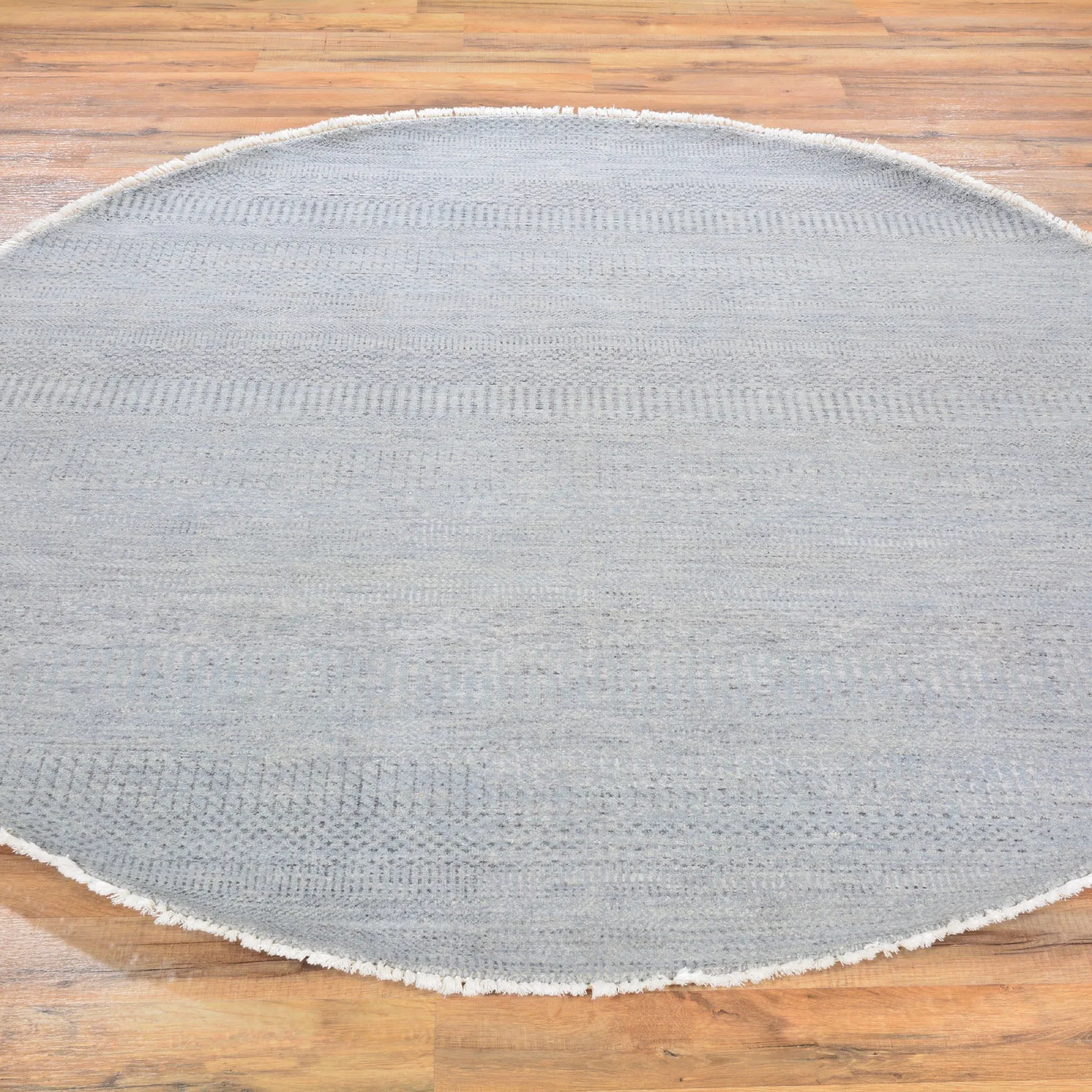 Hand-Knotted Modern Design Round Handmade Round Rug (Size 6.0 X 6.0) Cwral-7509
