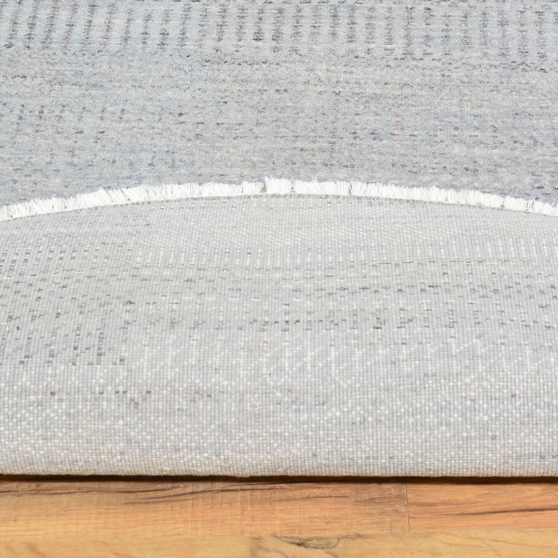 Hand-Knotted Modern Design Round Handmade Round Rug (Size 6.0 X 6.0) Cwral-7509