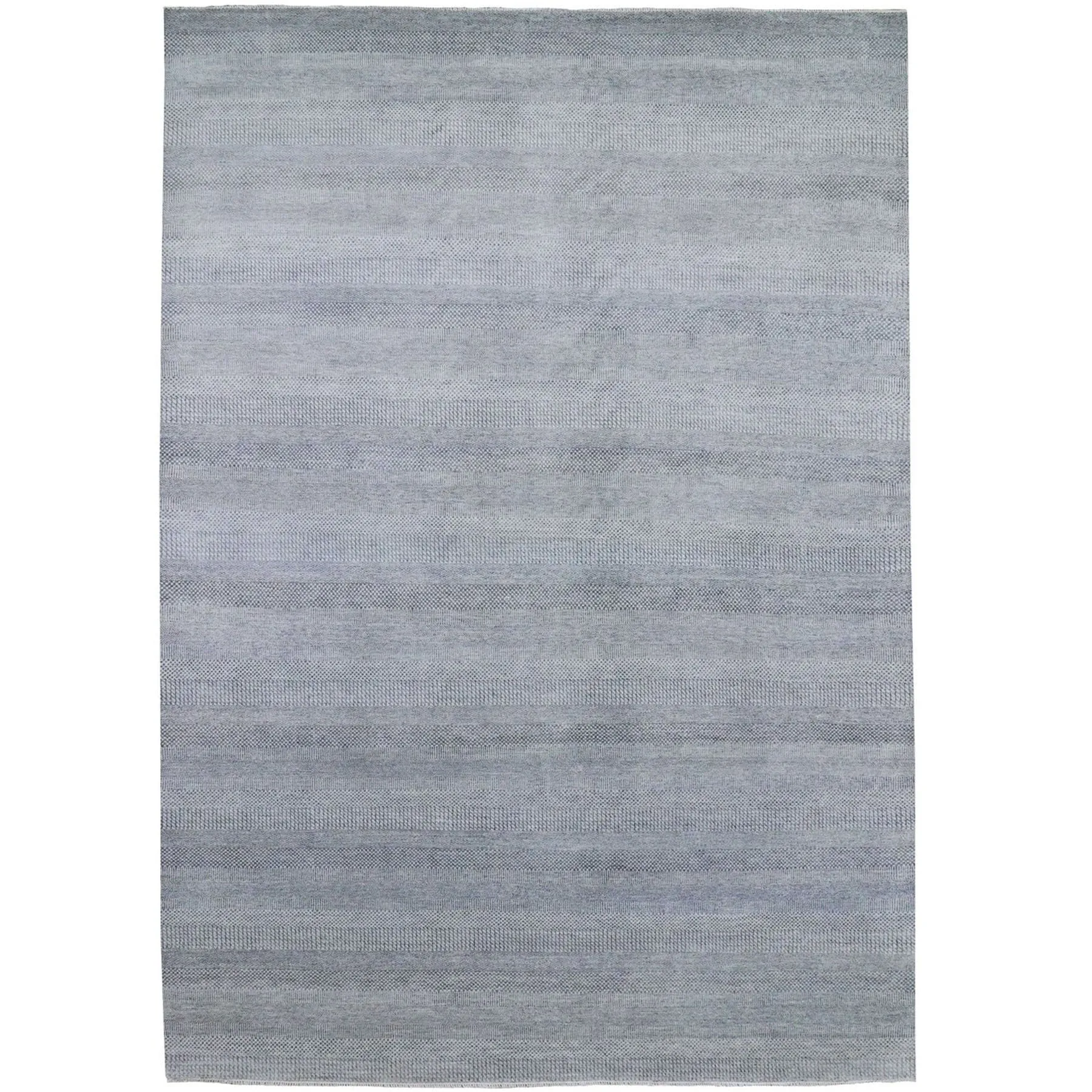 Hand-Knotted Modern Grass Design Handmade Contemporary Wool Rug (Size 10.0 X 14.1) Cwral-9873