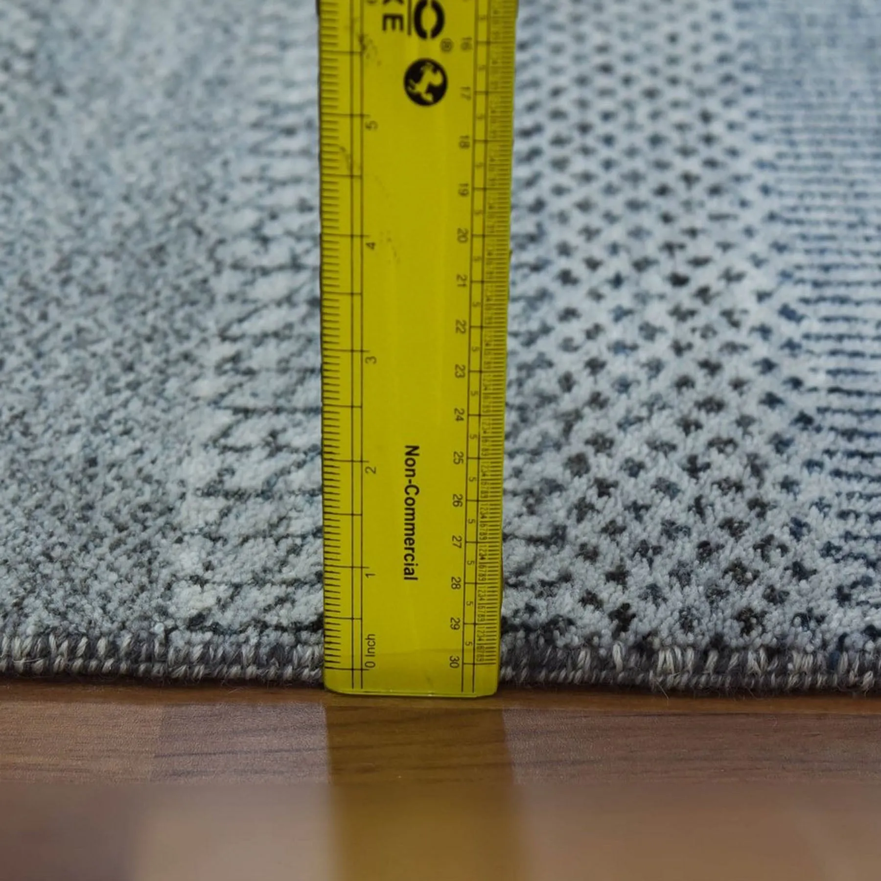 Hand-Knotted Modern Grass Design Handmade Contemporary Wool Rug (Size 10.0 X 14.1) Cwral-9873