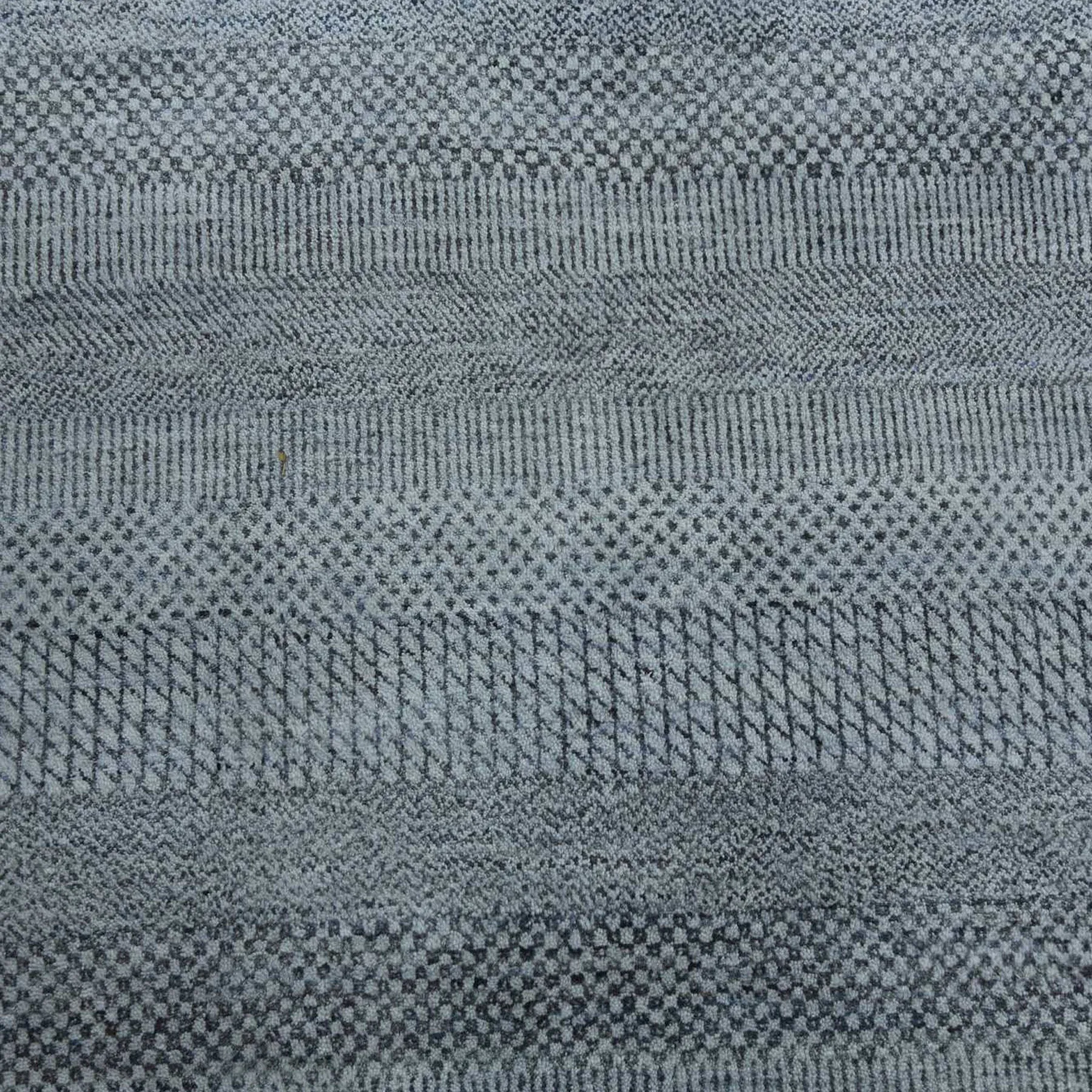Hand-Knotted Modern Grass Design Handmade Contemporary Wool Rug (Size 10.0 X 14.1) Cwral-9873