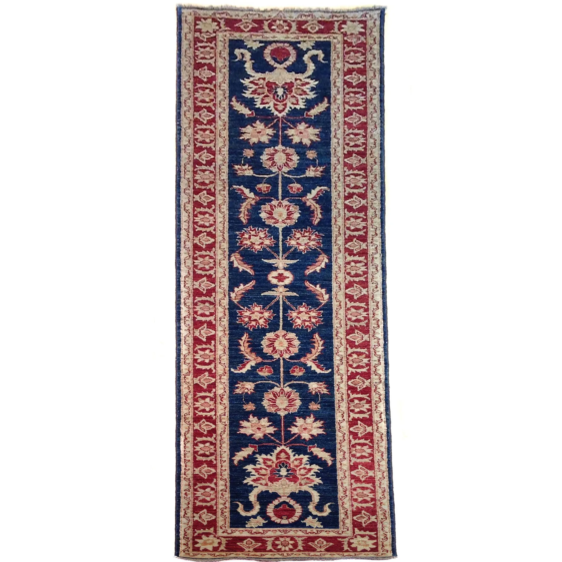Hand-Knotted New Traditional Oushak Design Handmade Wool Rug (Size 2.10 X 11.4) Cwral-1644