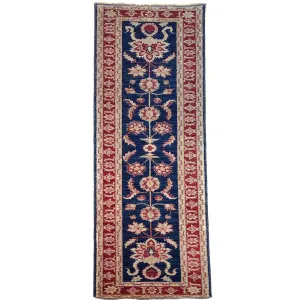 Hand-Knotted New Traditional Oushak Design Handmade Wool Rug (Size 2.10 X 11.4) Cwral-1644