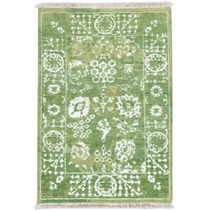 Hand-Knotted Oriental Design Handmade Wool Rug (Size 2.1 X 3.1) Cwral-7998