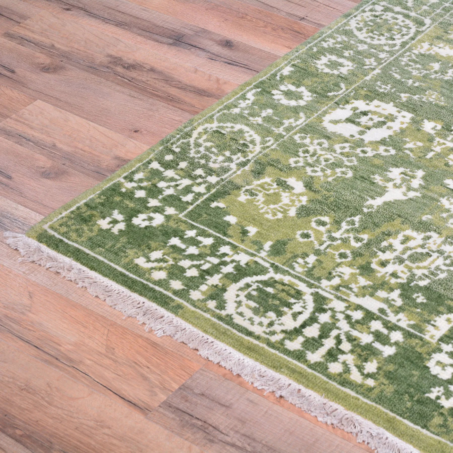 Hand-Knotted Oriental Design Handmade Wool Rug (Size 2.1 X 3.1) Cwral-7998