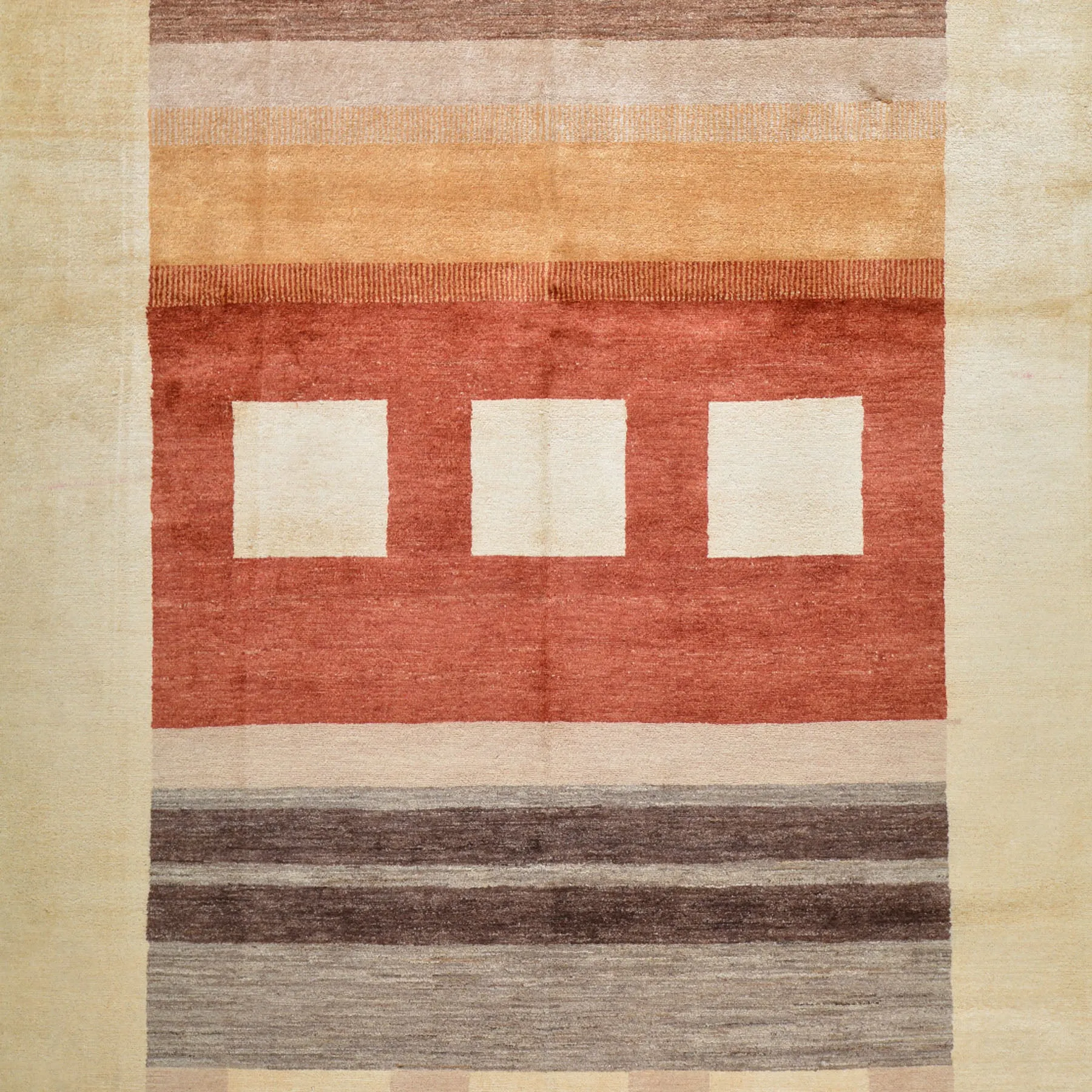 Hand-Knotted Oriental Gabbeh Persian Design Handmade Rug (Size 6.5 X 9.9) Cwral-6585