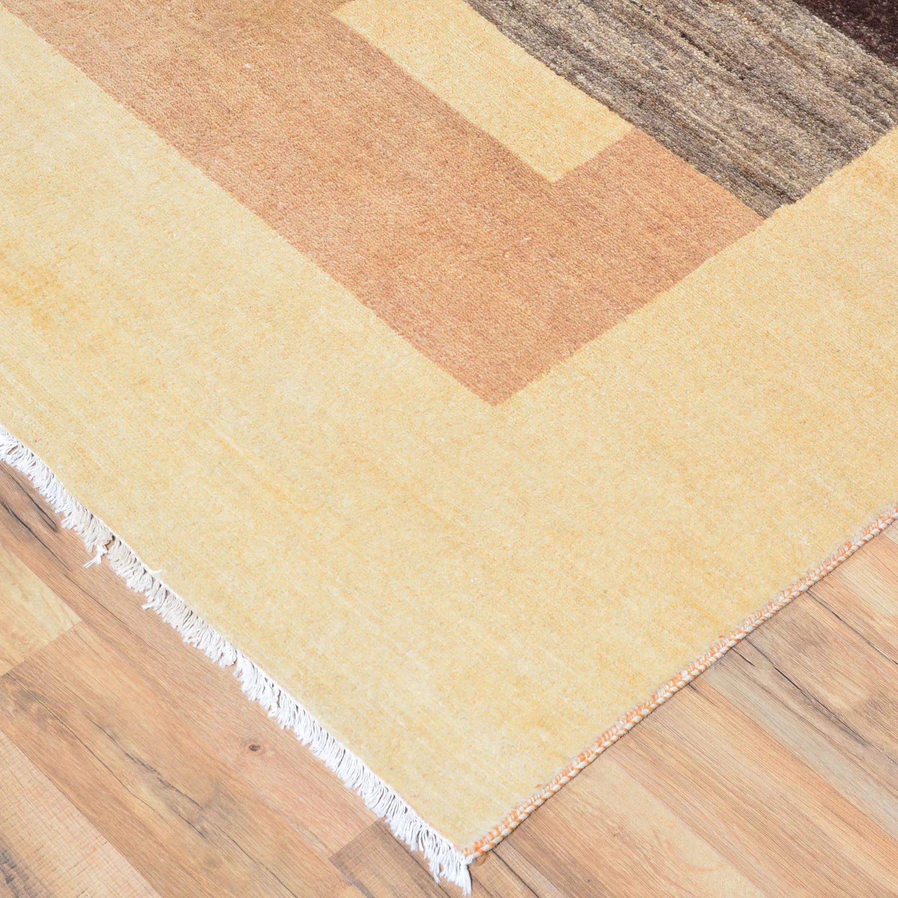 Hand-Knotted Oriental Gabbeh Persian Design Handmade Rug (Size 6.5 X 9.9) Cwral-6585