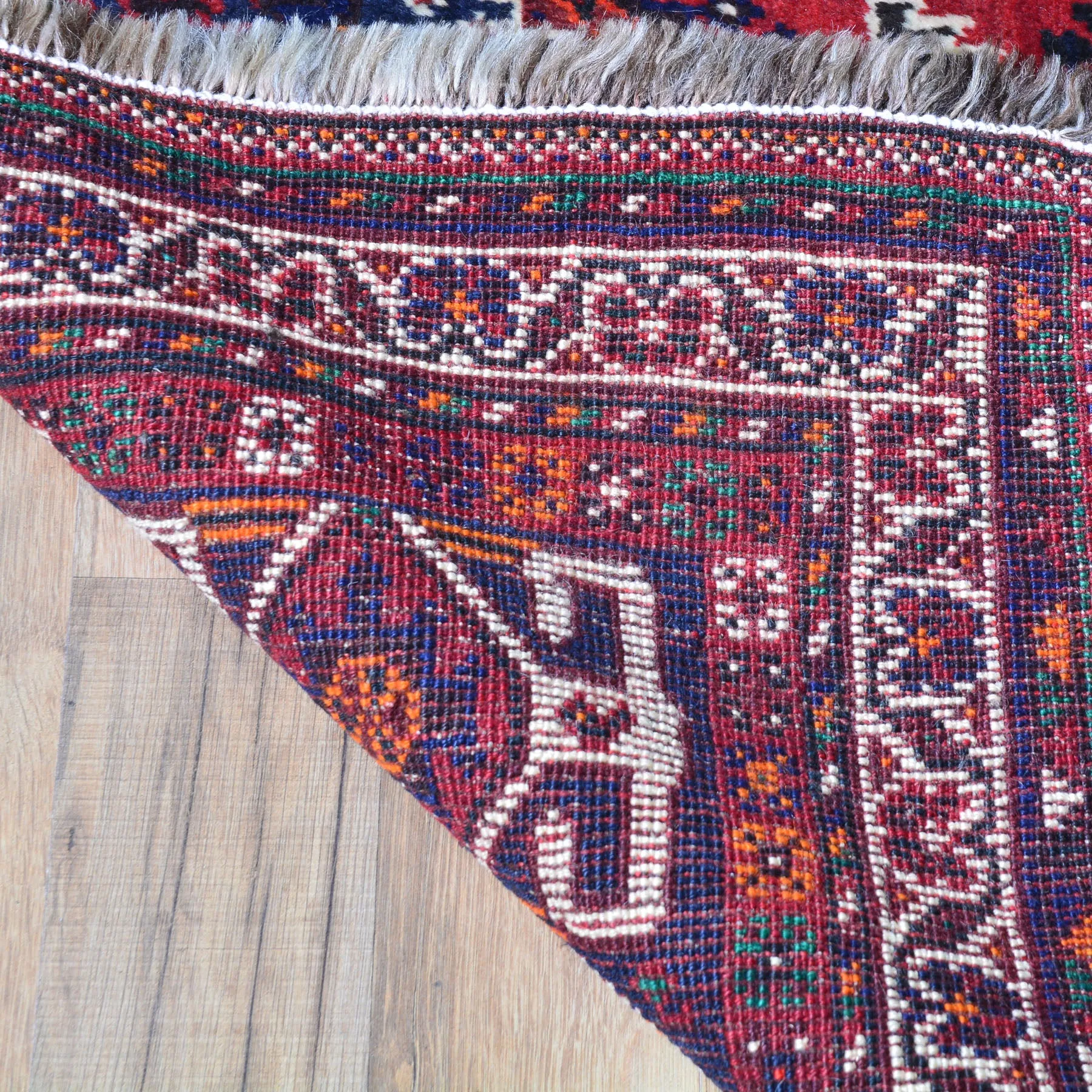 Hand-Knotted Oriental Persia Tribal Wool Rug (Size 3.11 X 5.3) Cwral-7800