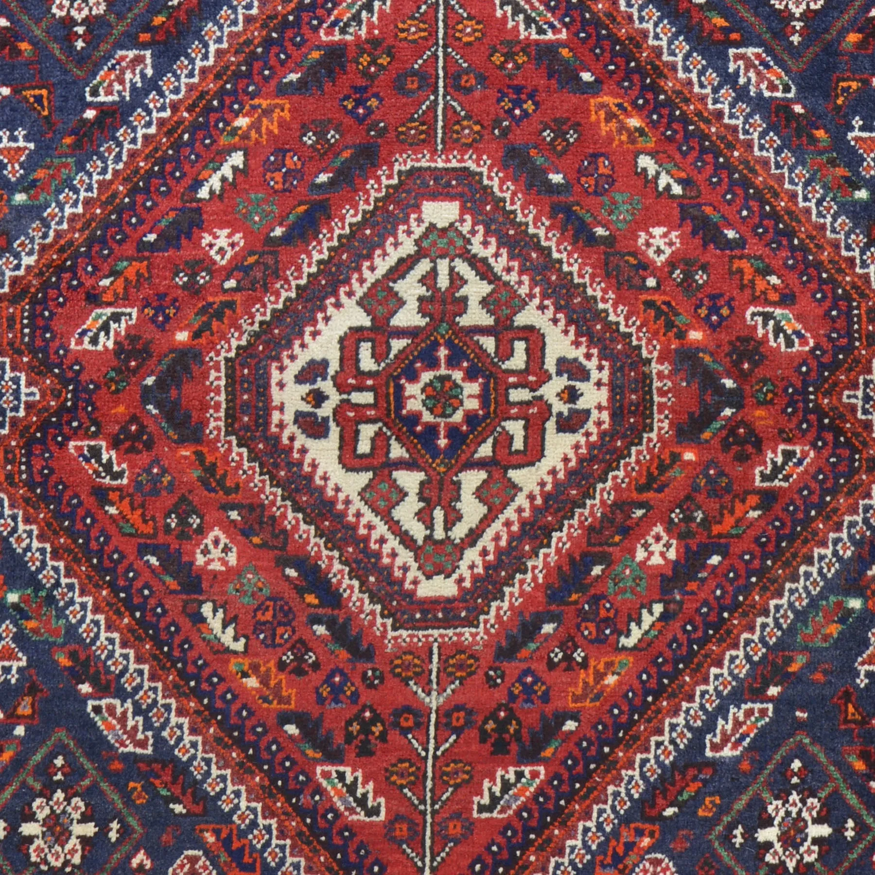 Hand-Knotted Oriental Persia Tribal Wool Rug (Size 3.11 X 5.3) Cwral-7800