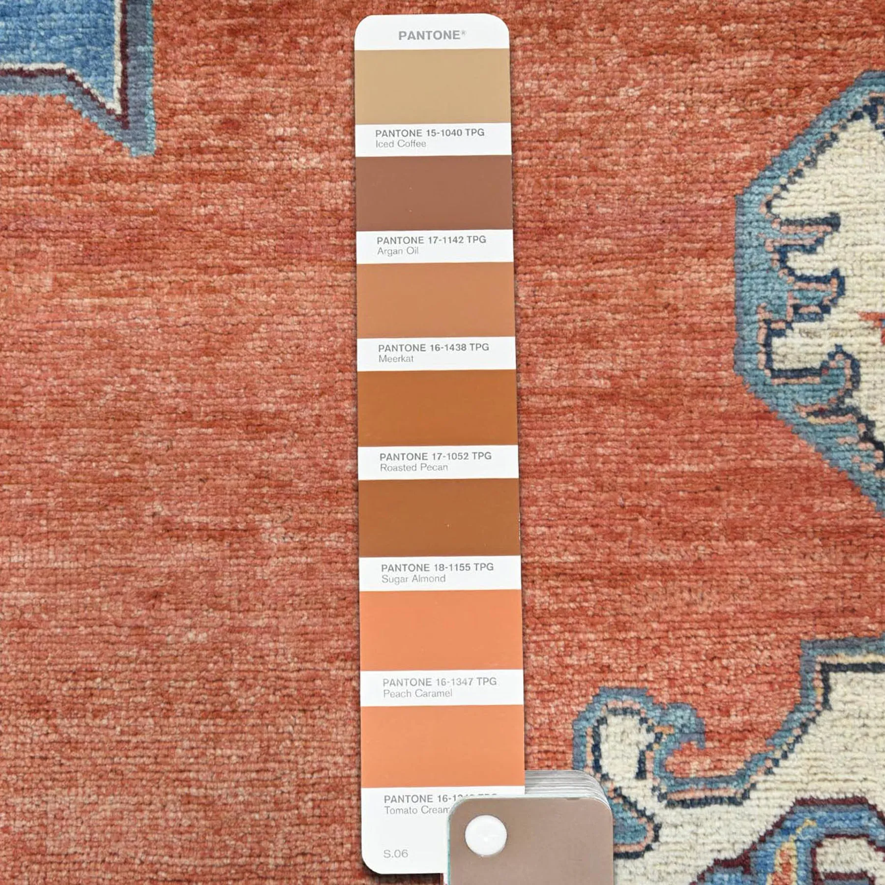 Hand-Knotted Peshawar Chobi Heriz Design Handmade Wool Rug (Size 9.0 X 11.7) Cwral-9348