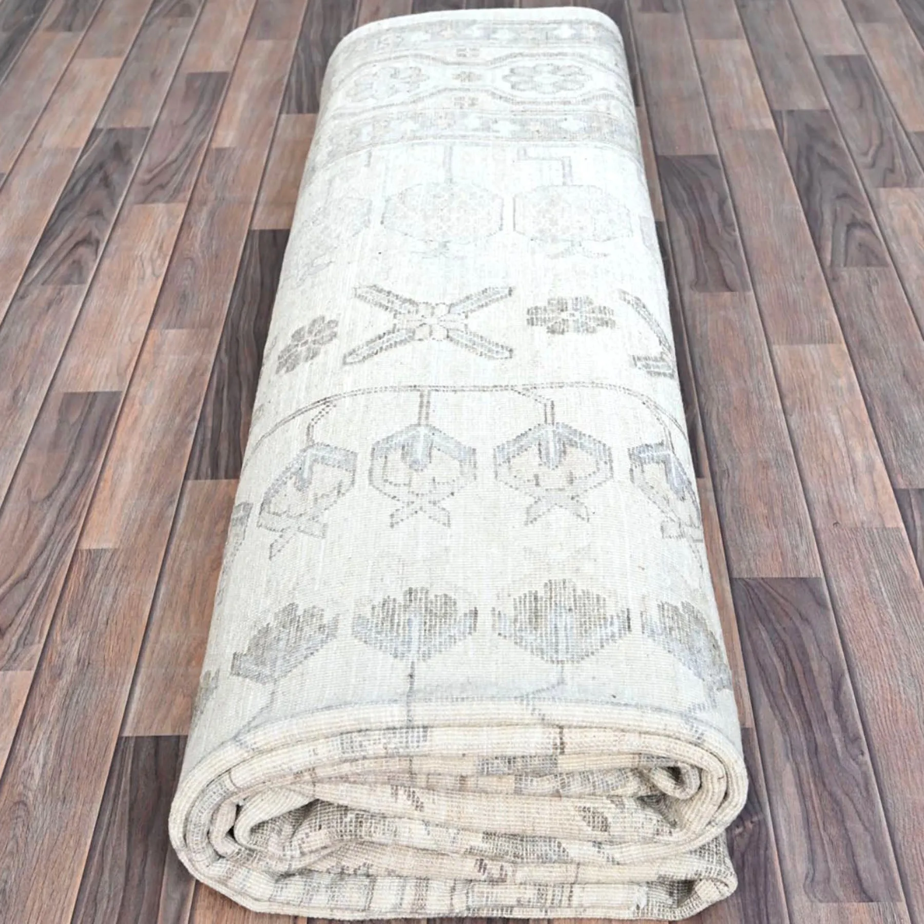 Hand-Knotted Peshawar Chobi Khotan Design Handmade Wool Rug (Size 9.11 X 13.6) Cwral-10746