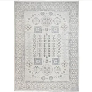 Hand-Knotted Peshawar Chobi Khotan Design Handmade Wool Rug (Size 9.11 X 13.6) Cwral-10746