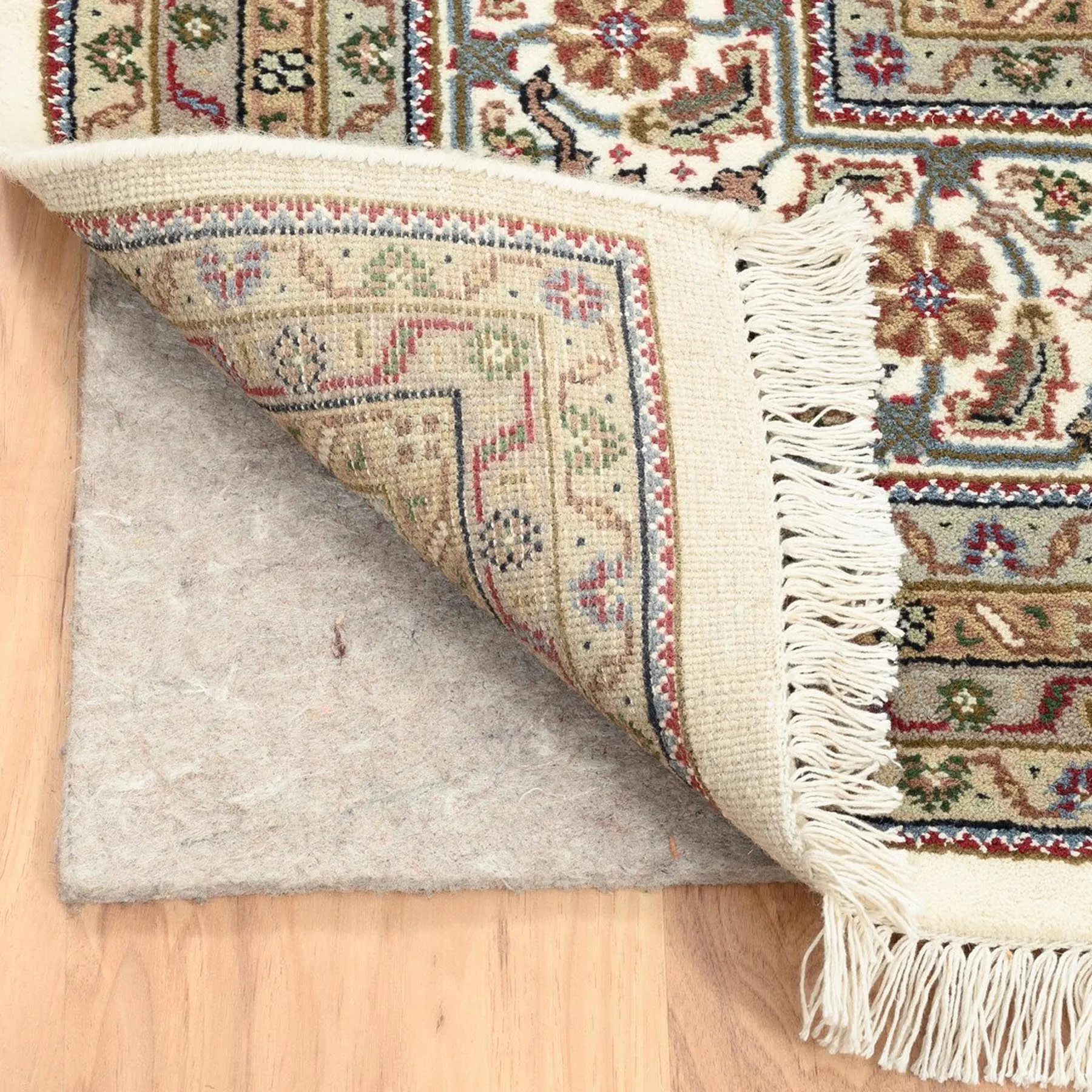 Hand-Knotted Tabriz Design Handmade Wool Rug (Size 8.4 X 10.0) Cwral-8526