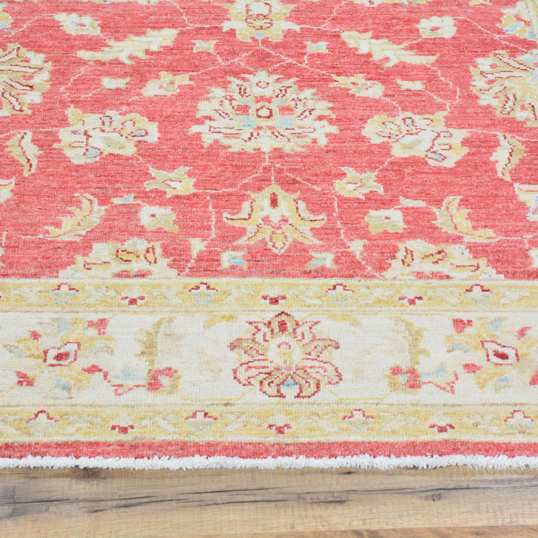 Hand-Knotted Traditional Chobi Oushak Design Wool Rug (Size 4.0 X 5.8) Brral-657