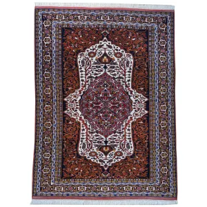 Hand-Knotted Traditional Fine 100% Wool Handmade And Rug (Size 6.6 X 10.6) Brral-918