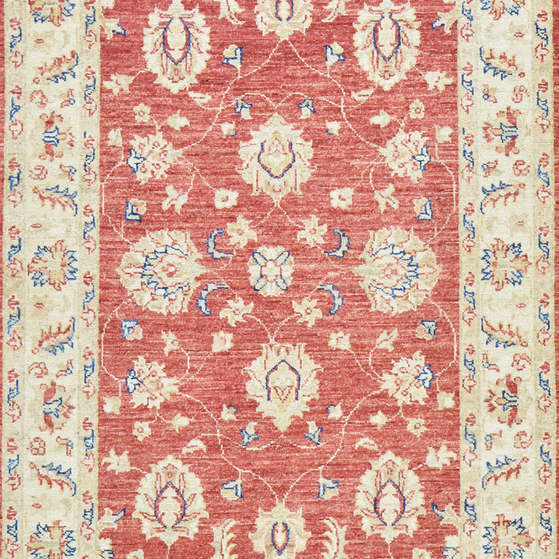 Hand-Knotted Traditional Peshawar Tribal Chobi Wool Rug (Size 3.3 X 5.3) Cwral-9135