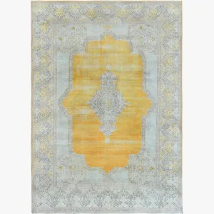 Hand-Knotted Tribal Mahal Traditional Design 100% Wool Rug (Size 9.7 X 13.4) Cwral-8517