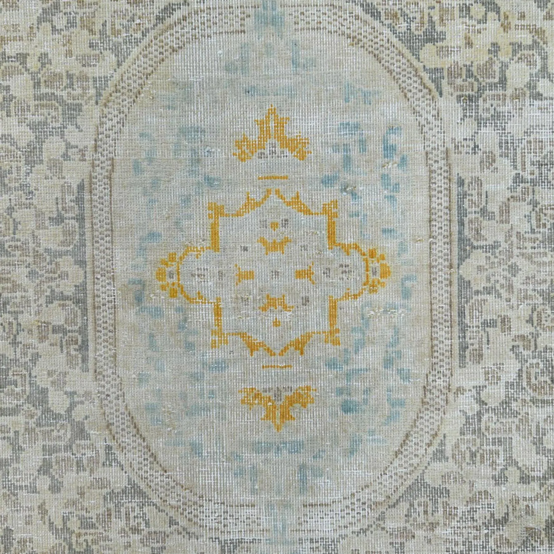 Hand-Knotted Tribal Mahal Traditional Design 100% Wool Rug (Size 9.7 X 13.4) Cwral-8517