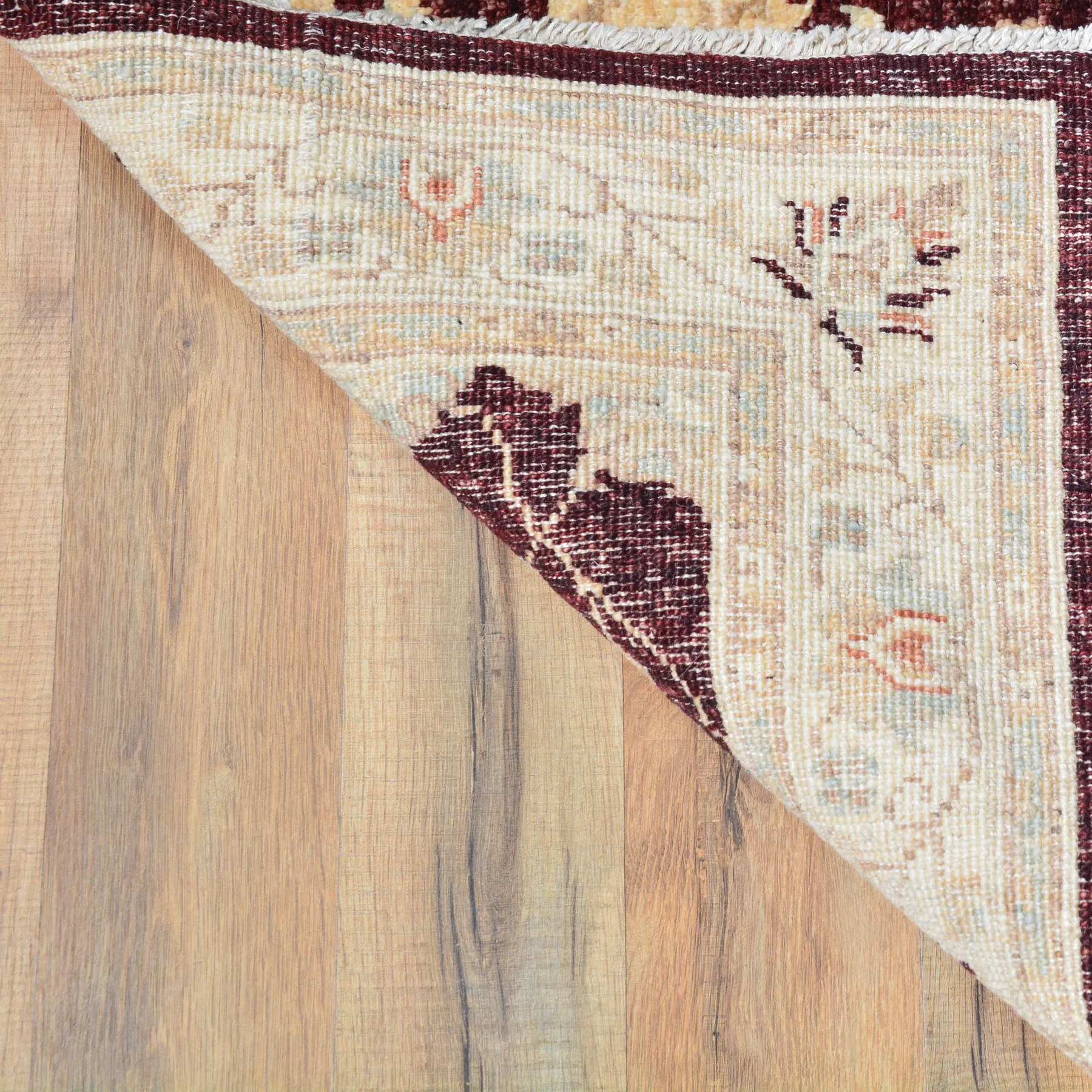 Hand-Knotted Tribal Peshawar Chobi Handmade Wool Rug (Size 2.6 X 18.10) Brrsf-1917