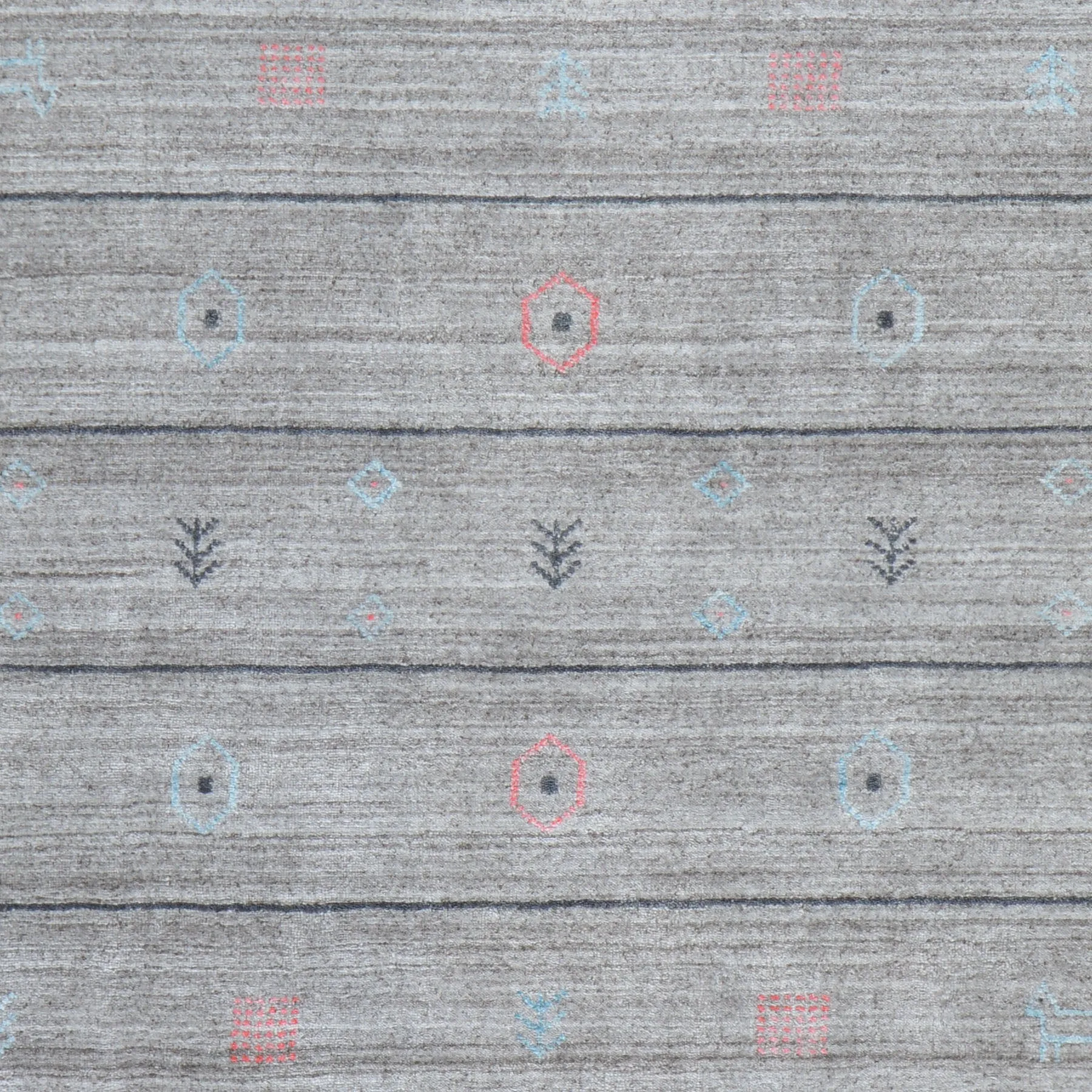 Hand-Loomed Modern Round Bamboo Silk Rug (Size 5.0 X 5.0) Cwral-7014