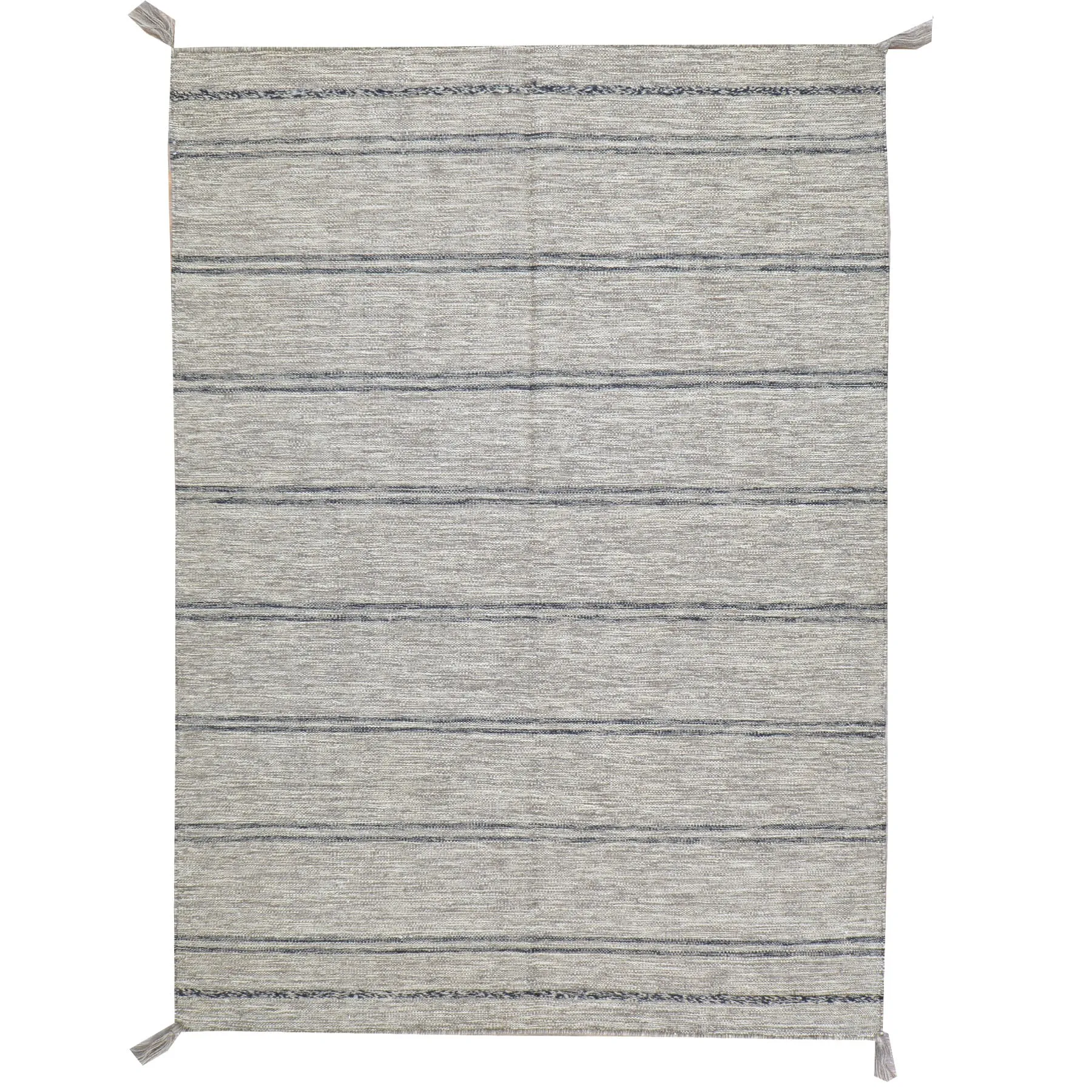 Hand-Woven Flat-Weave Contemporary Design Handmade Wool Rug (Size 4.0 X 5.11) Cwral-11031