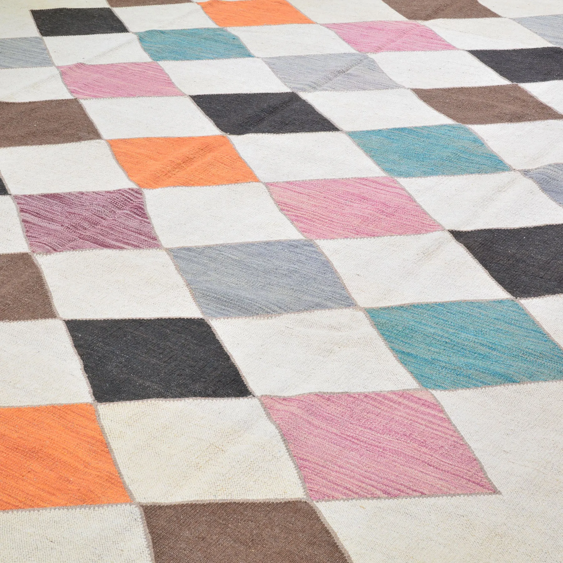 Hand-Woven Reversible Southwestern Design Handmade Rug (Size 8.2 X 9.5) Cwral-10908