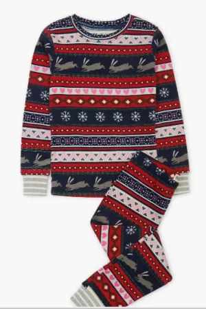 Hatley Pj's - Fair Isle Bunnies - 4