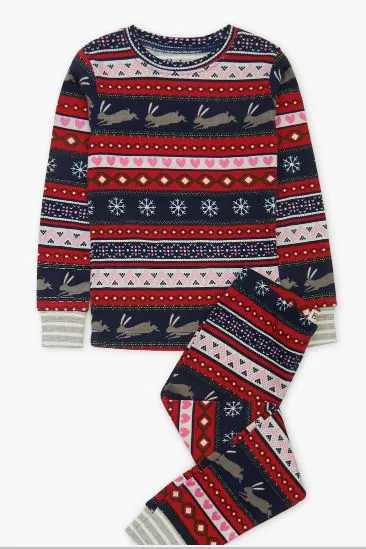 Hatley Pj's - Fair Isle Bunnies - 4