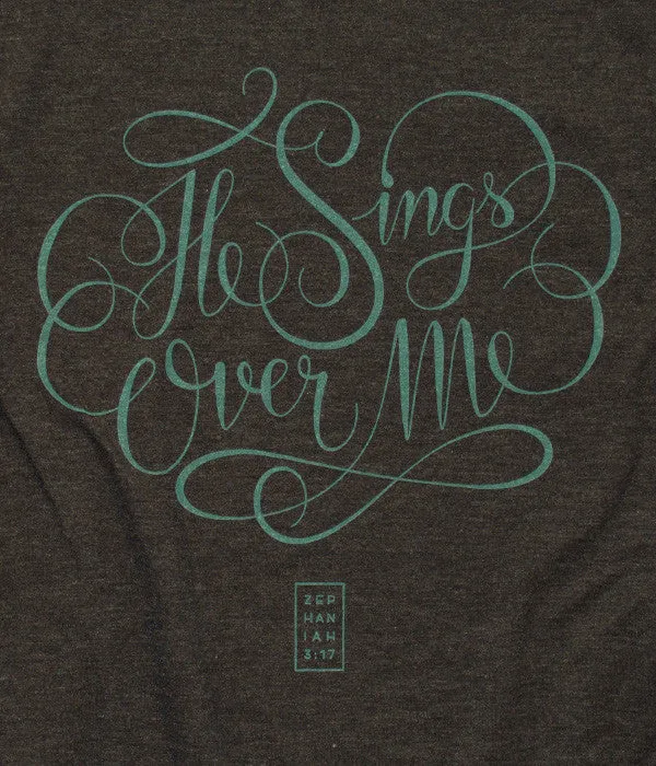 He Sings Over Me – Charcoal