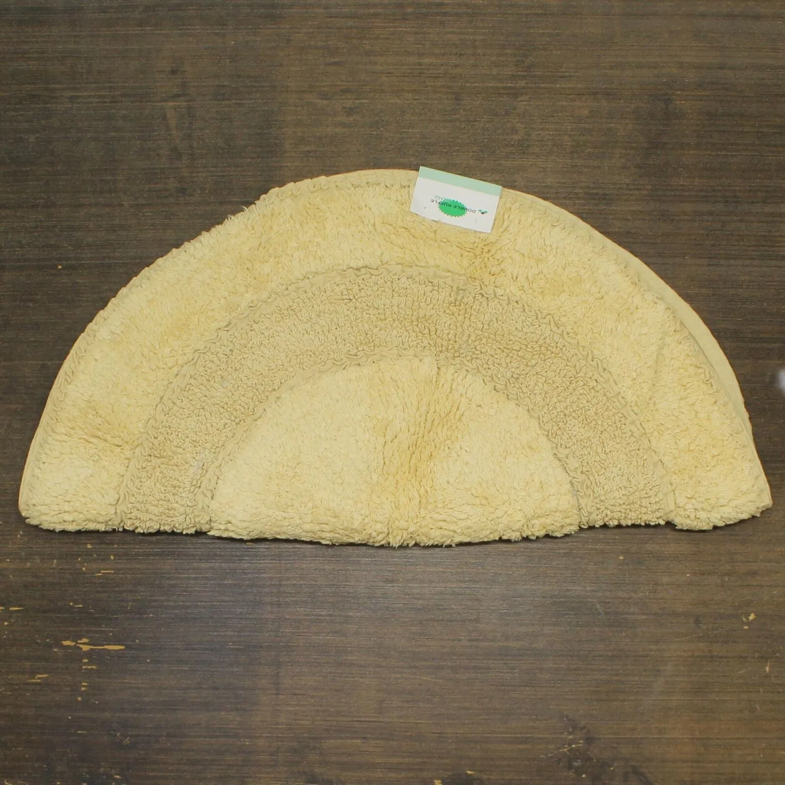 Home Weavers Bloomfield Ruffle Ring Bath Rug 16719ba7a6e445 Yellow 28" Round