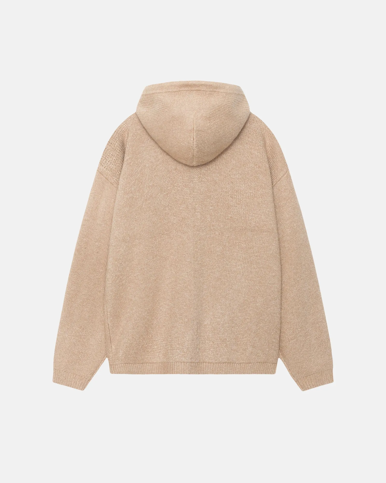 HOODED ZIP SWEATER
