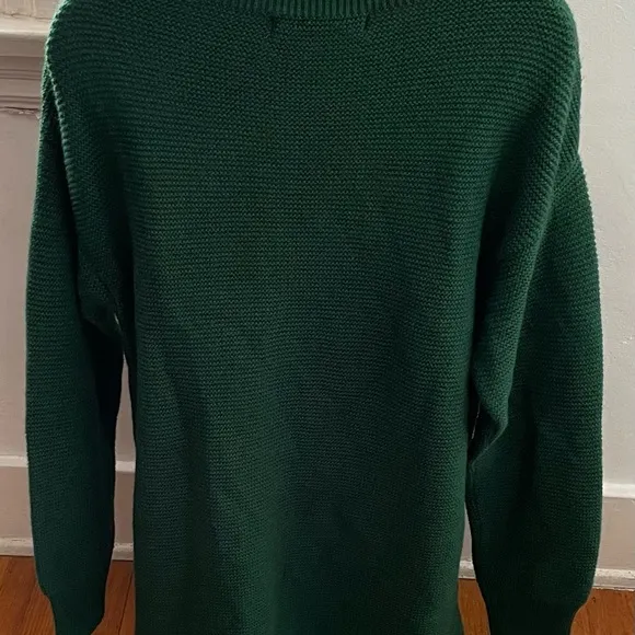 House of Harlow 1960 X Revolve Owen wool blend forest green oversized sweater XS