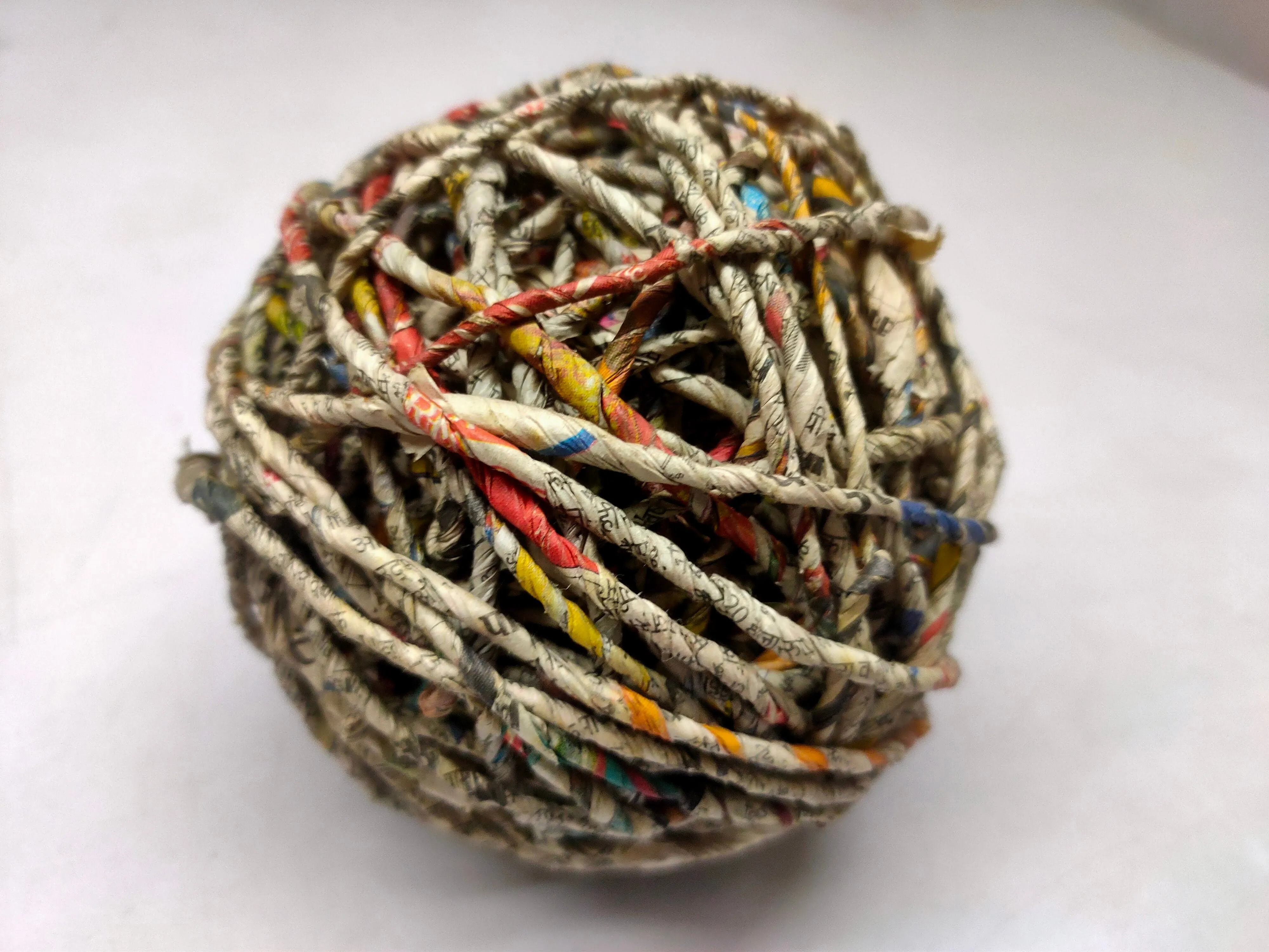 Indian Newspaper Yarn