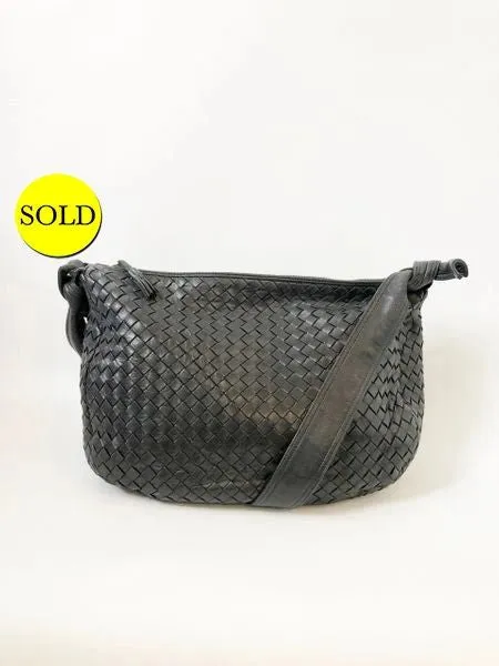 Intrecciato Shoulder / Crossbody Bag