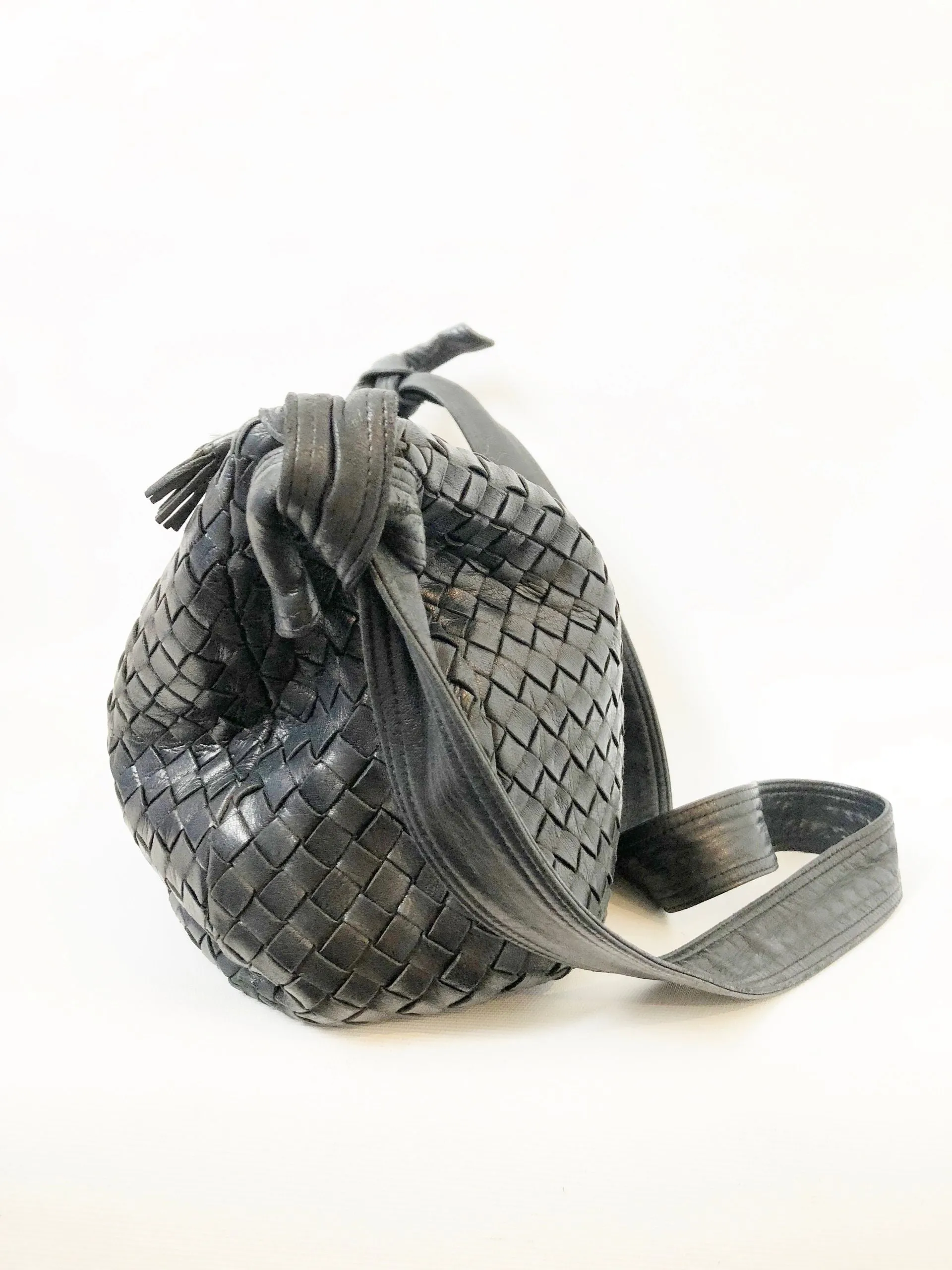 Intrecciato Shoulder / Crossbody Bag
