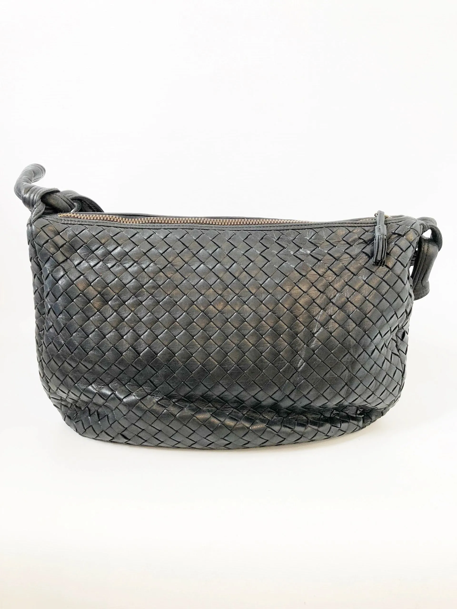 Intrecciato Shoulder / Crossbody Bag