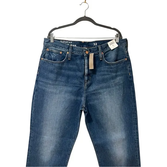 J. Crew Slouchy Boyfriend Jean in Bright Indigo Wash (32)