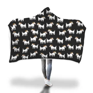 Jack Russell Hooded Blanket