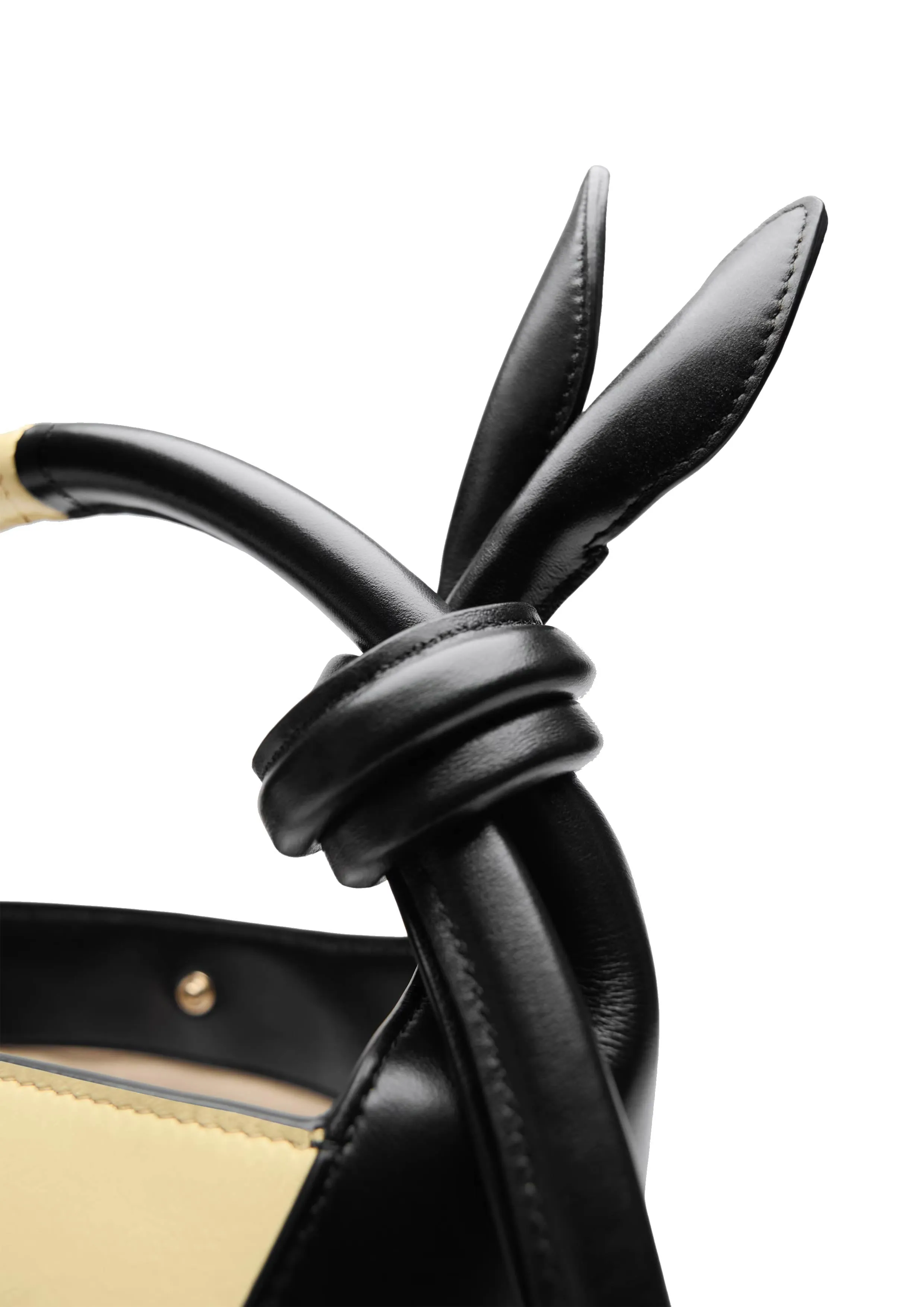 JACQUEMUS - LE PETIT TOURNI PALE YELLOW/BLACK