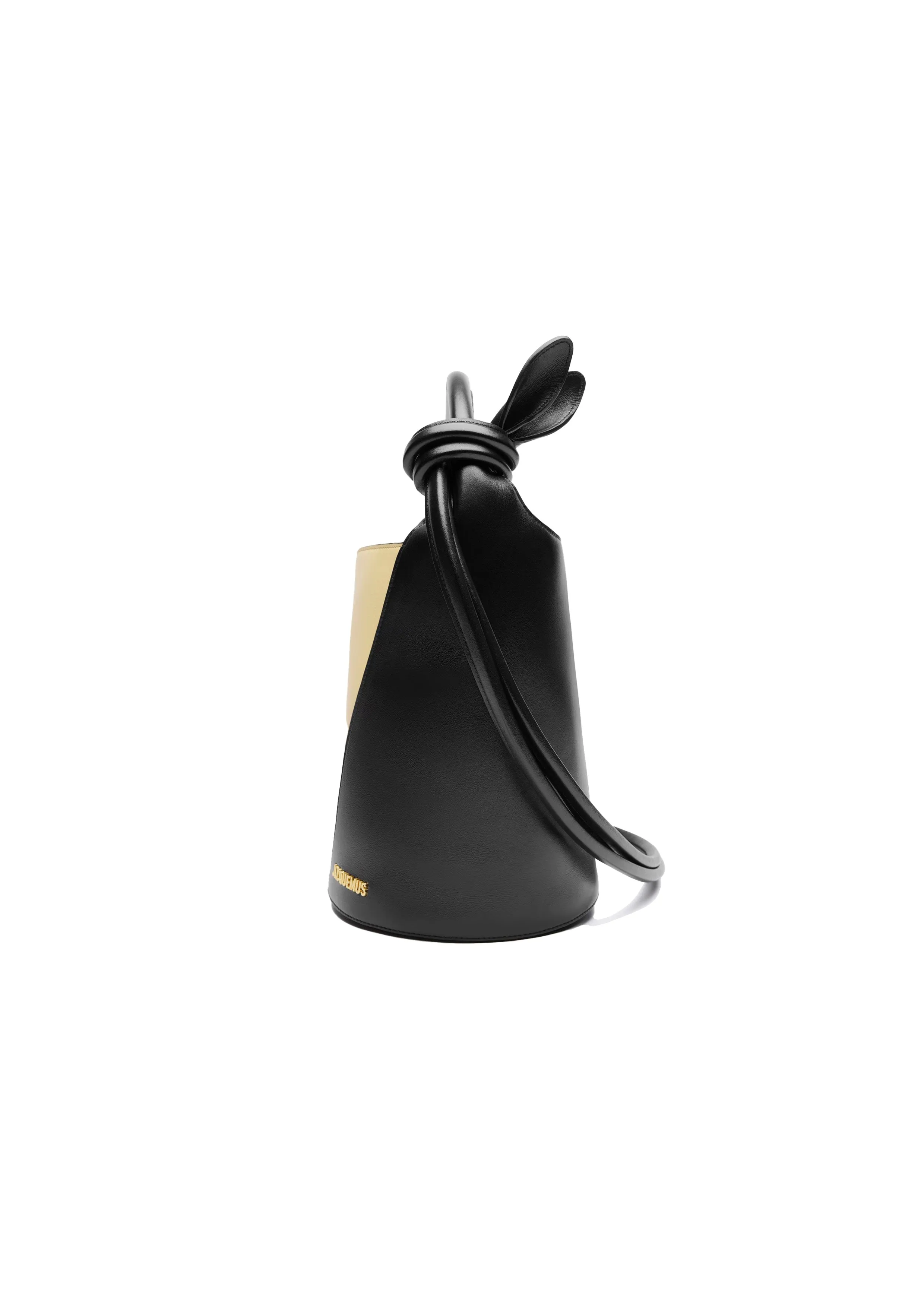 JACQUEMUS - LE PETIT TOURNI PALE YELLOW/BLACK