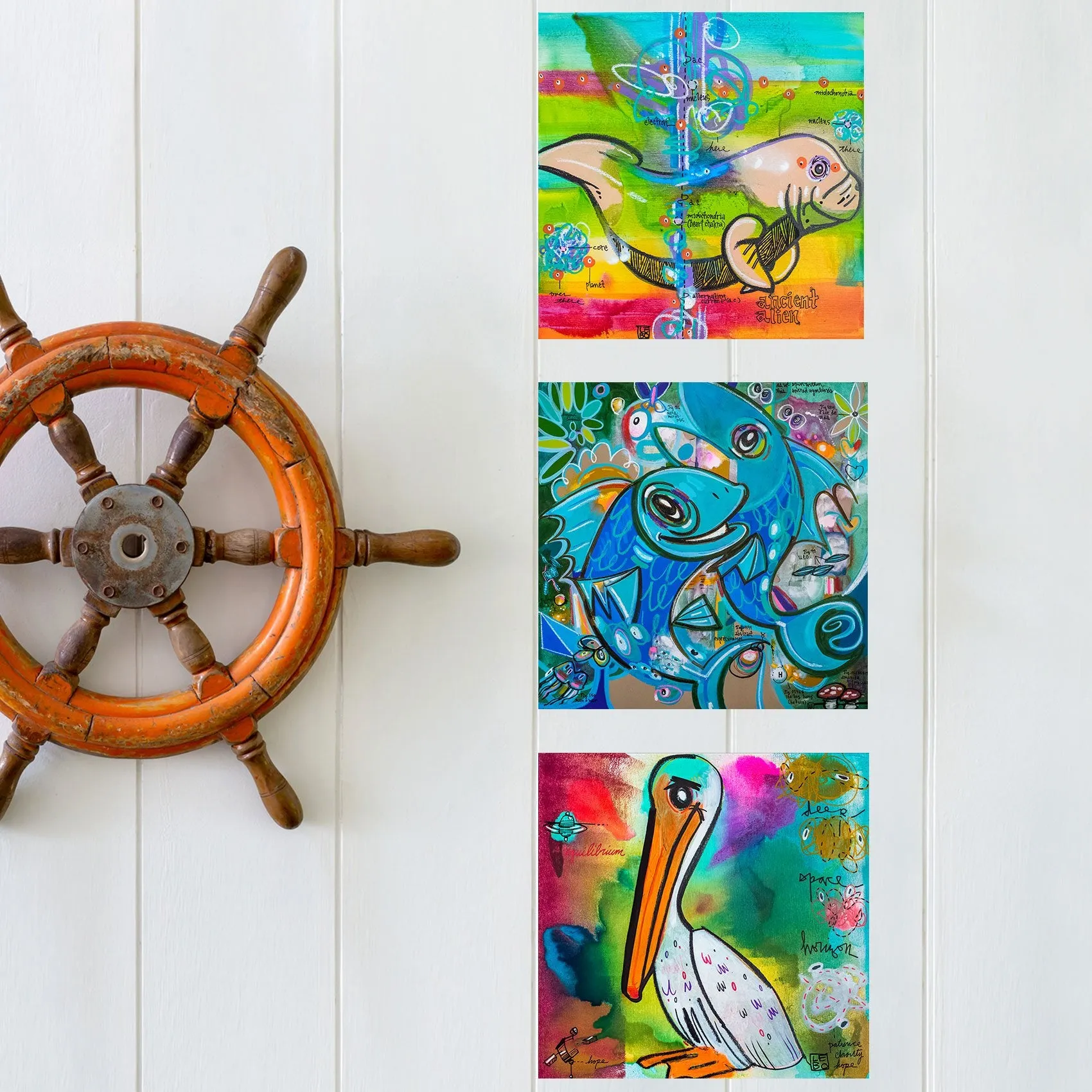 Jacques Cousteau Series - Mineral Print
