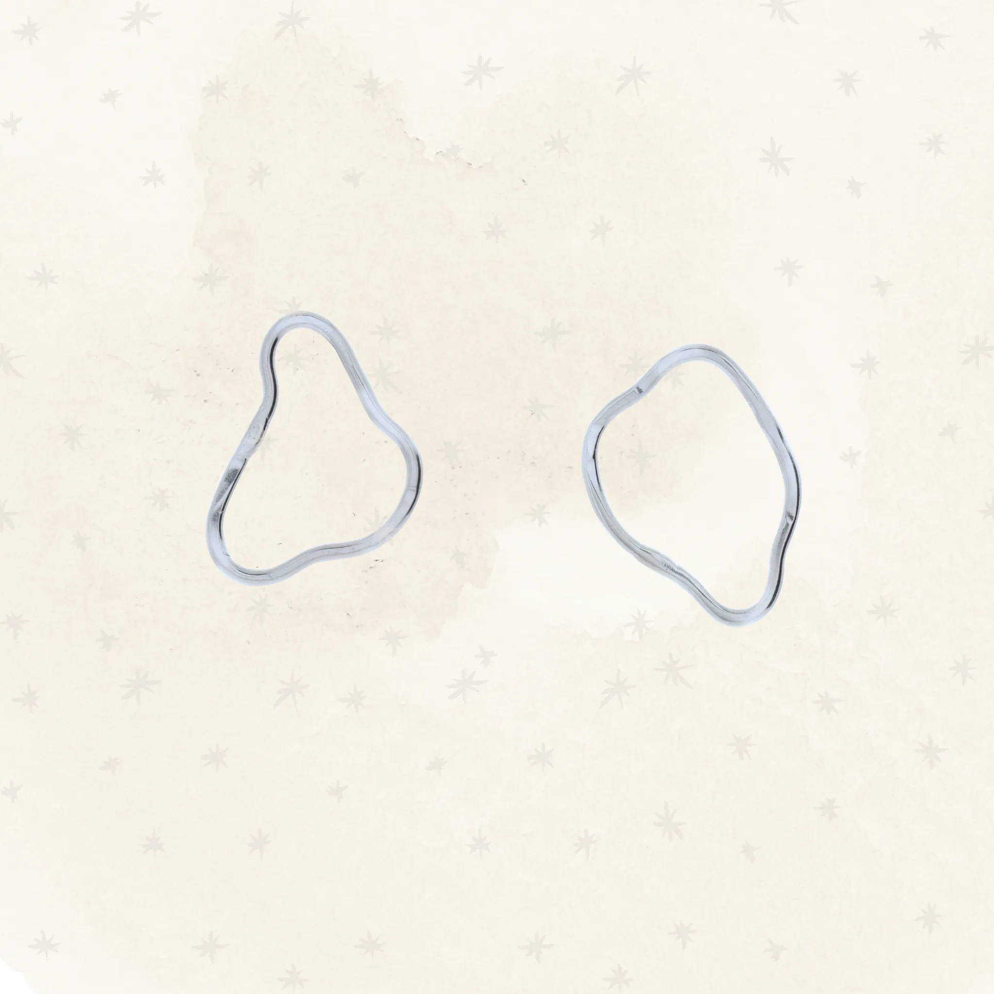 Journey Large Asymmetrical Earrings