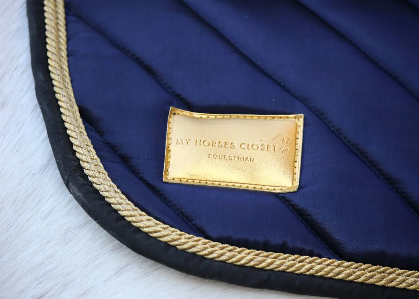 Jumping AP Saddle Pad Amboise Midnight Blue