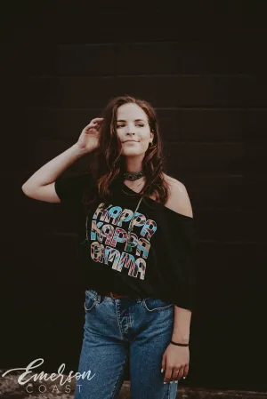 Kappa Kappa Gamma Multicolor Slouchy Tee