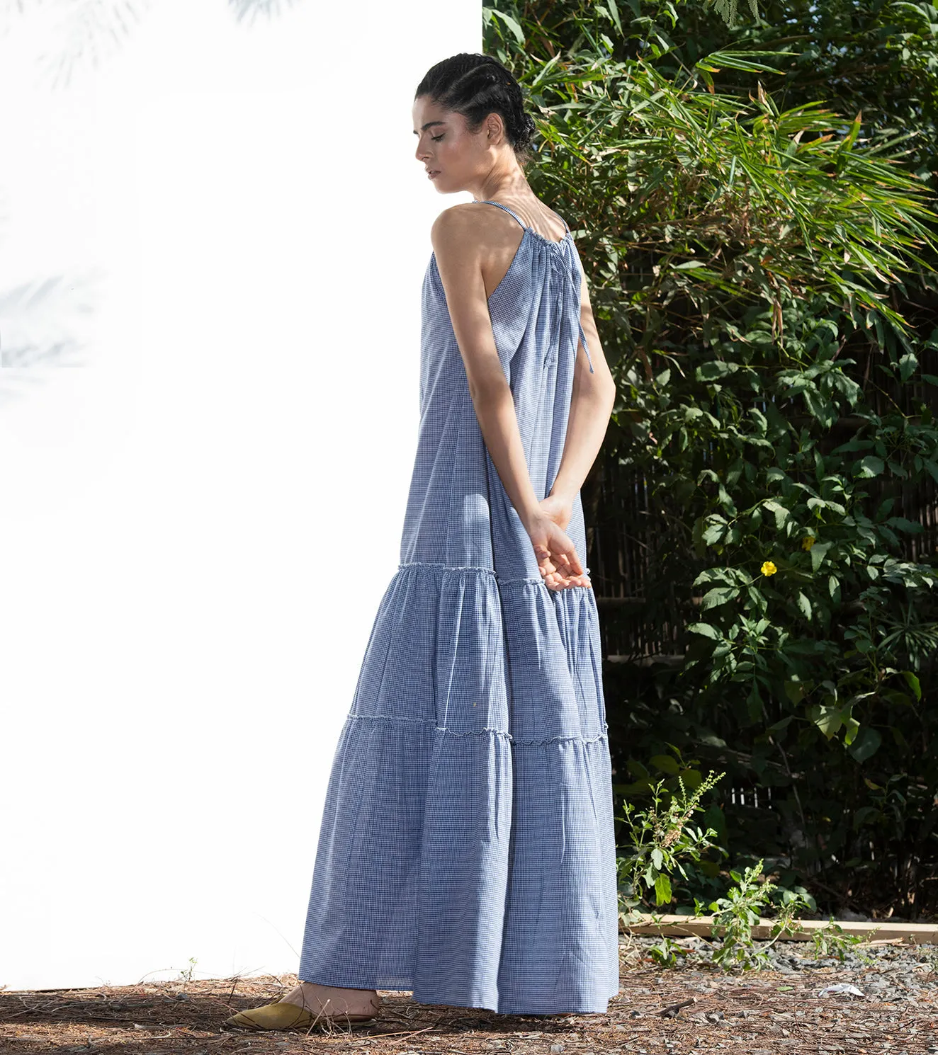 Khara Kapas Glory Of The Snow Maxi Dress